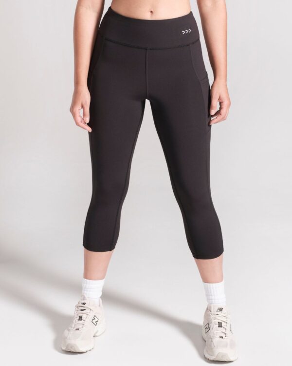 Essentials-Black-Capri-Leggings-Front