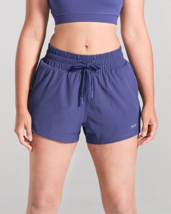 Gym-Shorts-Electric-Blue-Front